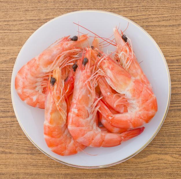 Crevettes fraîches